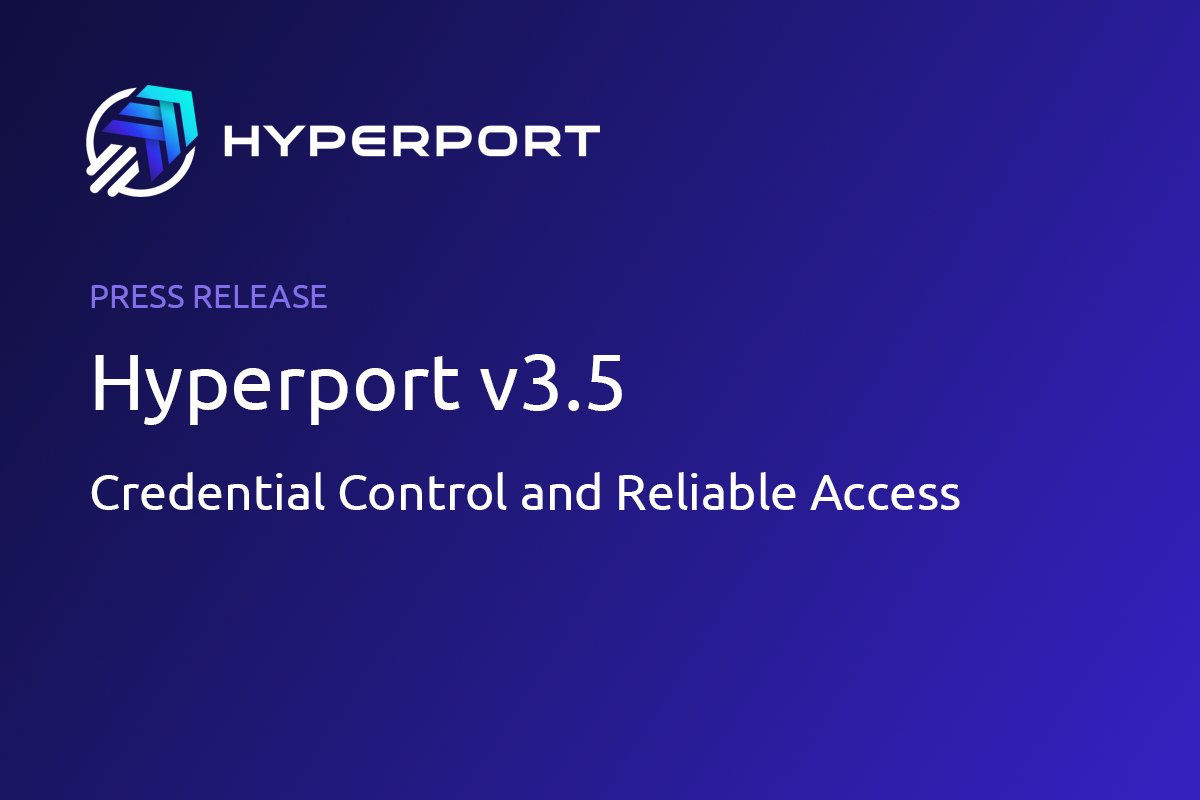 Hyperport v3.5 release announcement cover